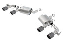 Borla Axle-Back Exhaust – 2016 Chevy Camaro SS V8 Rear Section with Dual Mode Valves - Borla exhaust system