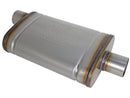 aFe MACH FORCE-Xp Muffler – ID Offset / Center x W x H x L Oval Body