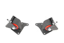 Innovative 90-93 Mazda Miata NA 1.6L Black Steel Replacement Mounts (No Trans Mount)