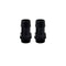 Mishimoto 2pcs. M20x1.5 3/4in Aluminum Catch Can Fitting - Black