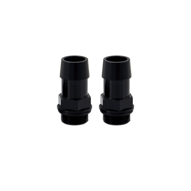 Mishimoto 2pcs. M20x1.5 3/4in Aluminum Catch Can Fitting - Black