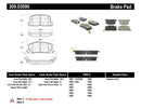 StopTech Sport Brake Pads – 1985-1989 Toyota MR2 product image 4