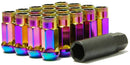 MUTEKI SR48 48mm Open End Lug Nuts - 12x1.50 | Neon