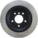 StopTech Sport Drilled & Slotted Brake Rotors – 2006 BMW 325xi product image 2