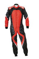 OMP KS-3X ART Style 2 Karting Suit – Youth – FIA 8877-2022 – Black / Fluo Yellow