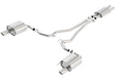 Borla Cat-Back Exhaust – 2015–2017 Ford Mustang 3.7L V6 Single Round Rolled Tips - product image 2