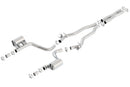 Borla Cat-Back Exhaust – 2015–2016 Dodge Challenger Hellcat 6.2L V8 with Valve Simulator CB Factory Valance - Borla exhaust system