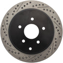 StopTech Sport Drilled & Slotted Brake Rotors – 2014-2023 INFINITI Q50