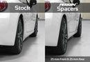 PERRIN 02-14 Subaru WRX / 2004 STI / 13-25 BRZ & Toyota GR86 25mm Wheel Spacers 5x100 56mm CB - Pair