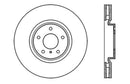 StopTech Sport Drilled Brake Rotors – 2011 INFINITI G25 product image 3