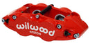Wilwood Forged Superlite 4R Brake Caliper - 1.38/1.38 in Piston Bores / 0.81 in Rotor Thickness | 120-14055-RD