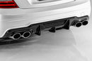 AeroLuxe 12-14 Mercedes Benz W204 Spec-V Carbon Fiber Rear Diffuser