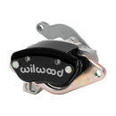 Wilwood HM7 Left Brake Caliper - 1.19 in Piston Bore / 0.394 in Rotor Thickness / Black | 120-18338-BK