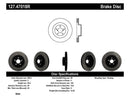 StopTech Sport Drilled & Slotted Brake Rotors – 2005-2006 Saab 9-2X product image 3