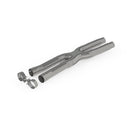 MBRP 2.5" T409 Stainless Steel Resonator Delete X-Pipe – 2024+ Ford Mustang GT 5.0L (S650) – MBRP S7213409