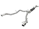 aFe MACH Force-XP 3 in. to 3.5 in. 304 Stainless Steel Cat-Back Exhaust System (Polished Tips) – 17–18 Ford F-150 Raptor 3.5L