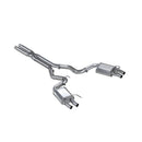 MBRP 3" Quad Rear Exit T304 Stainless Steel Cat-Back Exhaust – 2016-2020 Ford Mustang Shelby GT350/GT350R – MBRP S7201304