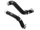 aFe BladeRunner Intercooler Hot and Cold Side Tubes Combo (Black) – 19–20 GM Trucks 1500 2.7L I4 Turbo