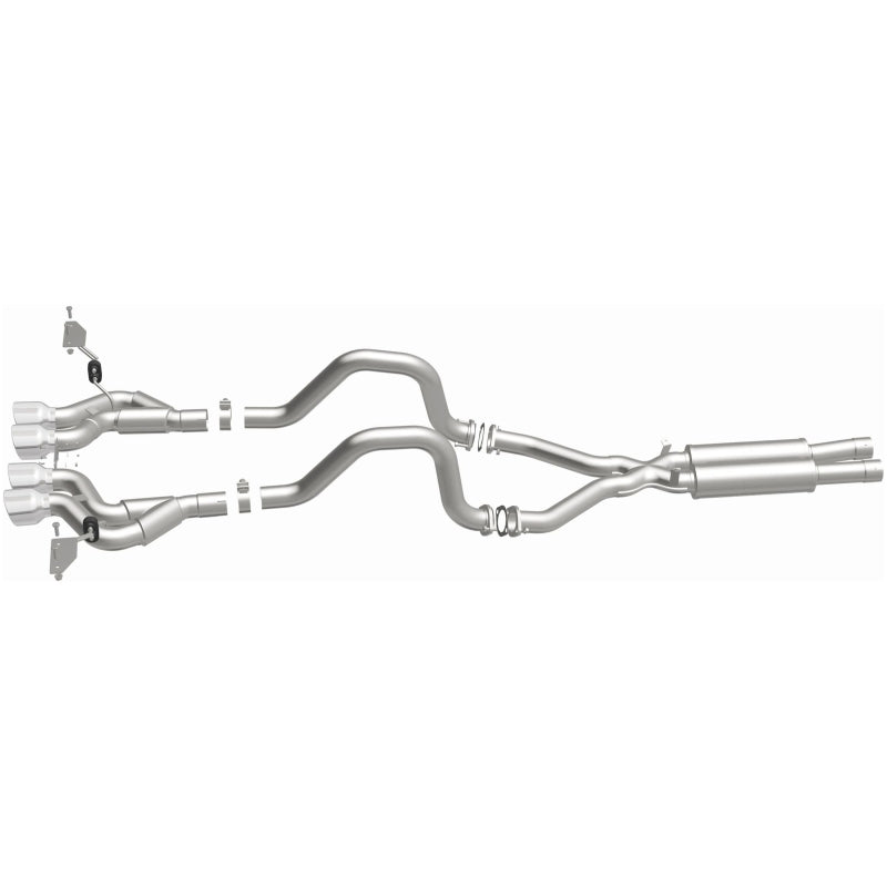 Magnaflow 00-04 Chev Corvette V8 5.7L Comp Series Quad Ctr Rr Exit SS Cat-Back Perf Exhaust