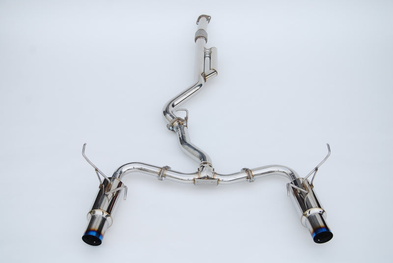 Invidia 2022+ Subaru WRX N1 Twin Outlet Single Layer Tip Cat-Back Exhaust