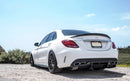 AeroLuxe 15-21 Mercedes Benz W205 C63 AMG Sedan Spec-GTP Carbon Fiber Rear Diffuser