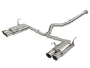 aFe Takeda Cat-Back Exhaust (Polished Tips) – 2015–2016 Subaru WRX / STI 2.0L / 2.5L
