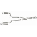 MagnaFlow 10-12 Cadillac CTS V6 3.0L (Exc AWD) Dual Split Rear Exit Stainless Cat Back Perf Exhaust