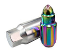 NRG 500 Series M12 X 1.5 Bullet Shape Steel Lug Nut Set - 21 Pc with Lock Key