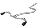 aFe Takeda 3-2.5 in. 304 Stainless Steel Cat-Back Exhaust System (Black Tips) – 18 Hyundai Elantra GT Sport 1.6L I4 Turbo