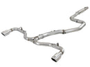 aFe Takeda 3-2.5 in. 304 Stainless Steel Cat-Back Exhaust System (Polished Tips) – 18 Hyundai Elantra GT Sport 1.6L I4 Turbo