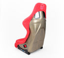 NRG FRP Bucket Seat ULTRA Edition - Large (Red Alcantara/Gold Glitter Back) – Default Title