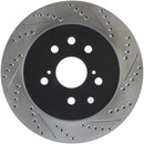 StopTech Sport Drilled & Slotted Brake Rotors – 2016-2017 Lexus IS200t product image 6