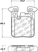 StopTech Street Performance Brake Pads – 2016-2020 BMW M2 product image