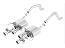Borla Cat-Back Exhaust – 15 Chevy Corvette C7 Z06 6.2L without AFM with NPP Quad Tips Center Exit - Borla exhaust system
