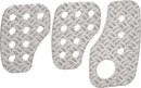 OMP Knurled Sand-blasted Aluminum Pedals – Set of 3