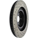 StopTech Sport Drilled & Slotted Brake Rotors – 2016-2017 Lexus RC200t product image 2