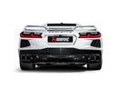 Akrapovič Slip-On Line (Titanium) – 2020 Chevrolet Corvette Stingray (C8) OPF / GPF