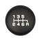 ESCO-T6 Shift Knob in Satin Black Anodized Finish