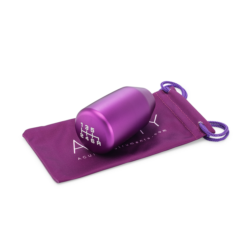 ESCO-T6 Shift Knob in Satin Purple Anodized Finish