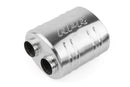 APR Premium Sound Absorption Muffler – Dual 63.5mm (2.5in) Oval Body (220x 169x 260) – product image