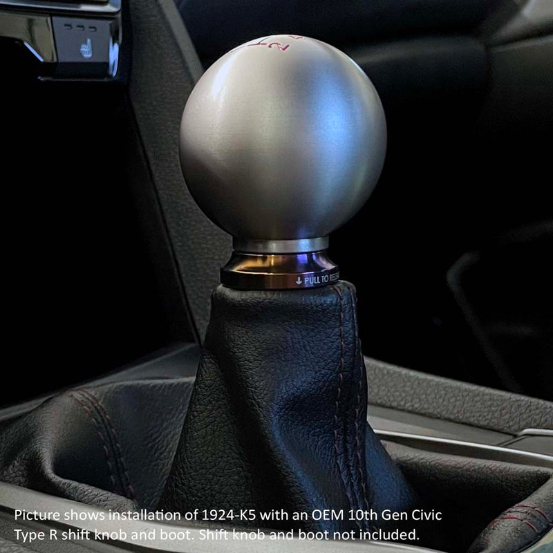 Shift Boot Collar Upgrade (Burnt Titanium Finish)