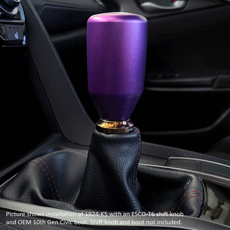 Shift Boot Collar Upgrade (Burnt Titanium Finish)