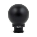 ACUITY POCO Low-Profile Shift Knob in Satin Black Anodized Finish