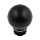 ACUITY POCO Low-Profile Shift Knob in Satin Black Anodized Finish