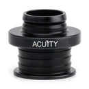 ACUITY POCO Low-Profile Shift Knob in Satin Black Anodized Finish