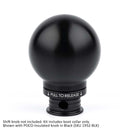 ACUITY Satin Black Aluminum Shift Boot Collar for POCO Shift Knobs
