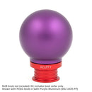 ACUITY Satin Red Aluminum Shift Boot Collar for POCO Shift Knobs