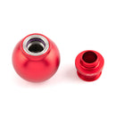 ACUITY POCO Low-Profile Shift Knob in Satin Red Anodized Finish