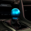 ACUITY POCO Low-Profile Shift Knob in Satin Teal Anodized Finish