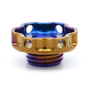 ACUITY Podium-Ti Oil Cap in Burnt Titanium Finish for Hondas/Acuras